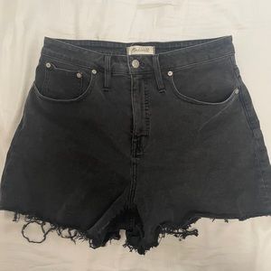 Madewell High Rise Curvy Shorts